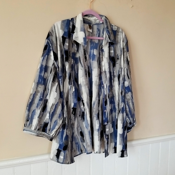 Sere Nade Jackets & Blazers - Sere Nade New York Multi Pleated Lagenlook top Shacket - plus size  24